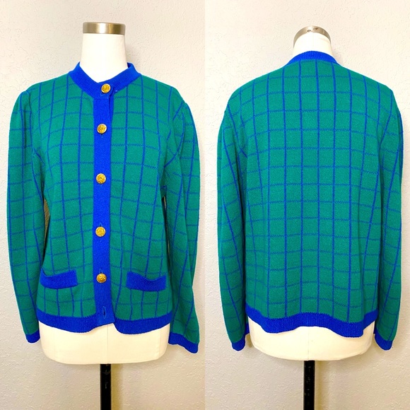 Vintage Sweaters - [VINTAGE] LAURA BY ALYZIA KNIT SWEATER